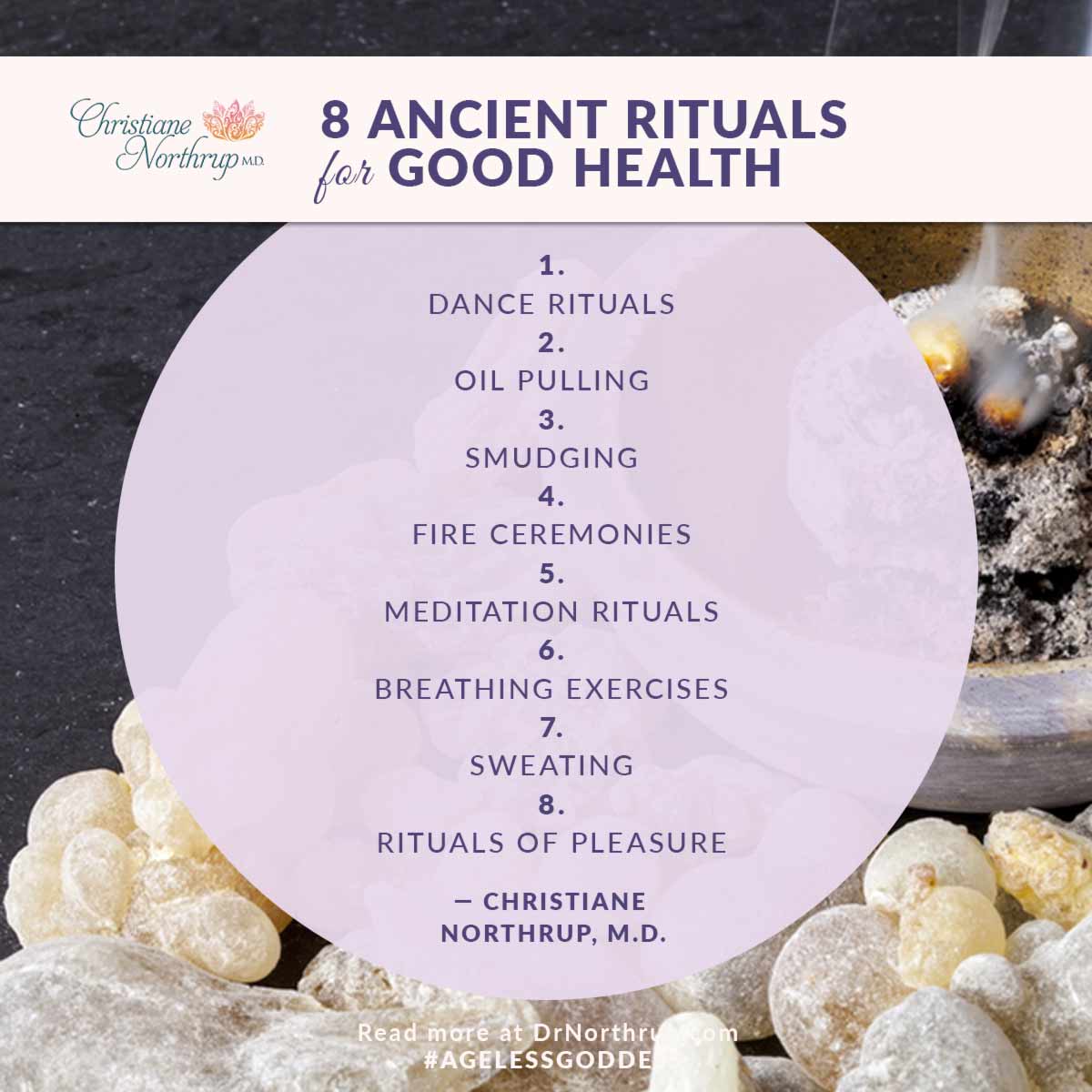 ancientritualsgoodhealth Christiane Northrup, M.D.